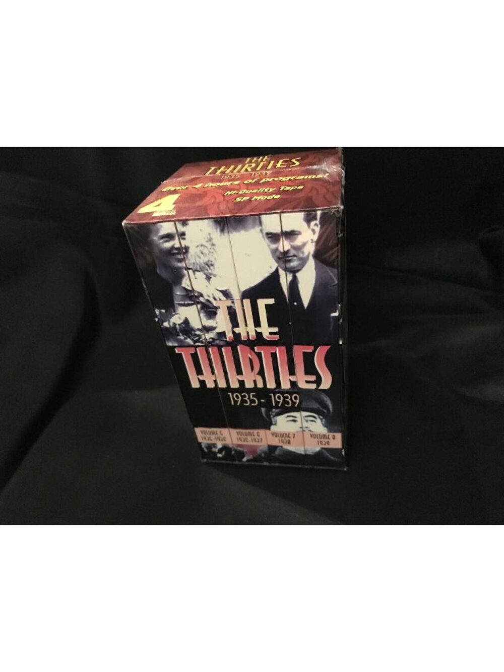 The Thirties 1935-1939 4-VHS Box Set Over 4 Hours Of Programs